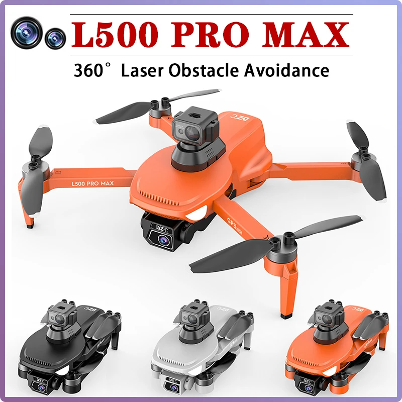 2024 New L500 PRO MAX GPS Drone Professional 4K Obstacle Avoidance Camera Foldable Brushless Motor 5G RC Quadcopter Gift