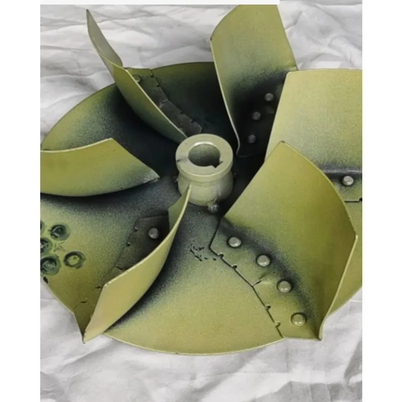 

Woodworking bag vacuum cleaner impeller iron fan blade 2.2/3/4/5.5KW