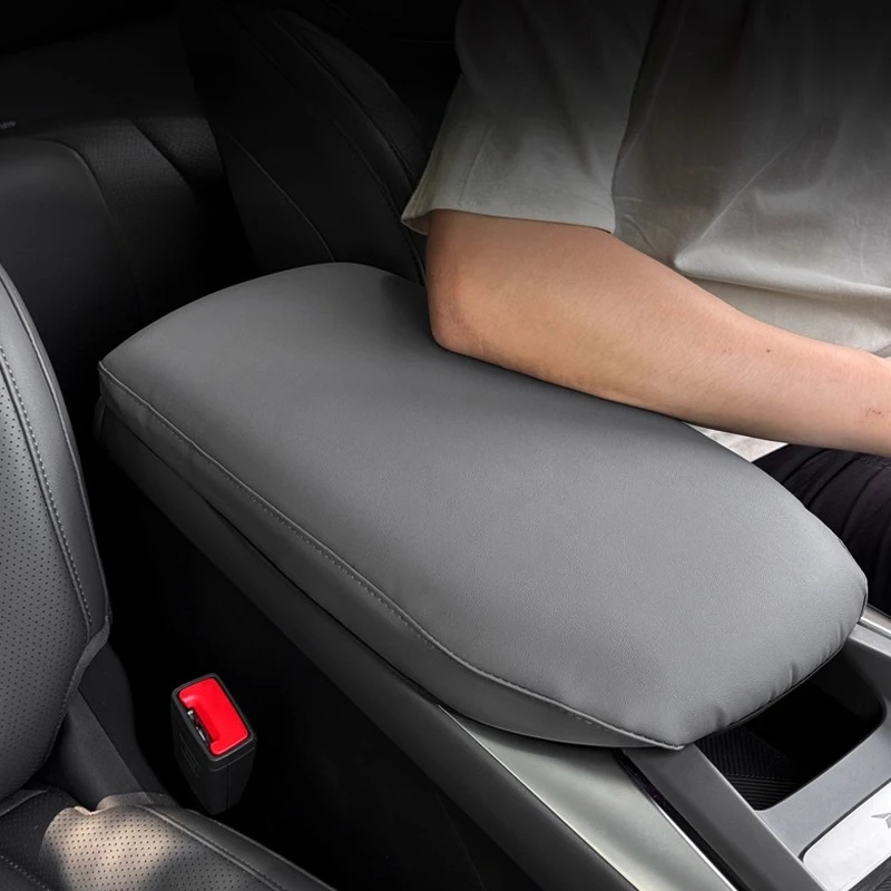 

For Xpeng MONA M03 Armrest Box Cover Central Control Armrest Box Leather Case Car Interior Modified Original Car Color Pad