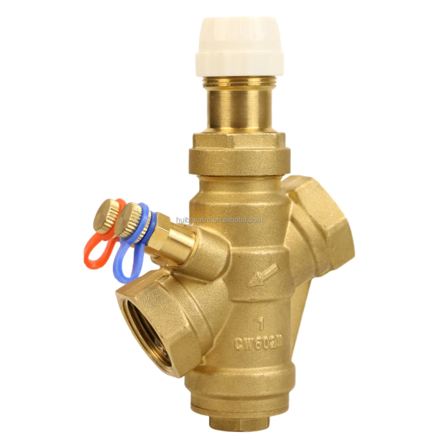 ATV&UTVCE Certified Brass Pressure Independent Control Valve Balancing Valve 2 Way Static Fluid Balance Water OEM
