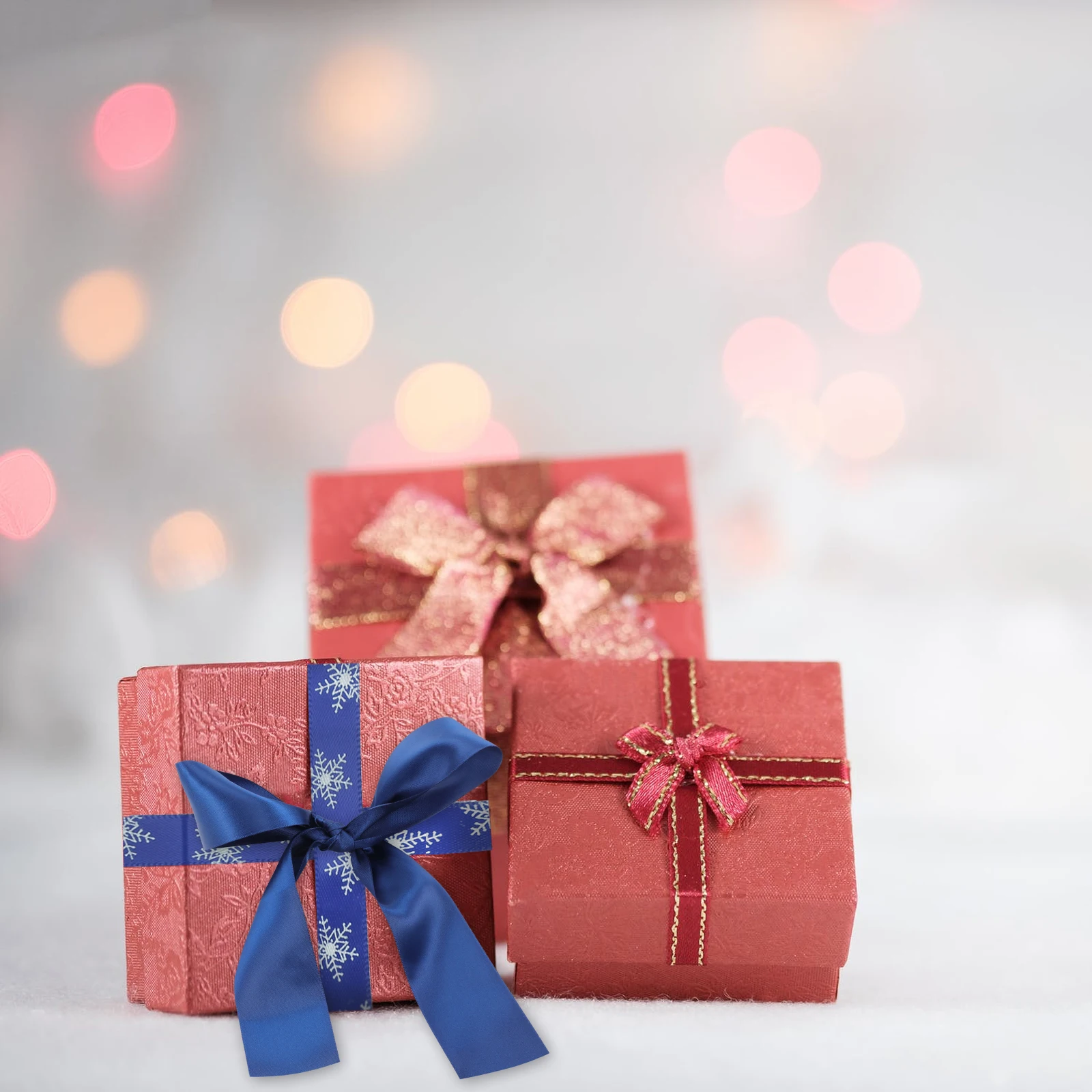 

2pcs Holiday Ribbon Wrapping Satin Present Wreath Decoration Craft Wedding Decorative Ribbon Gift Wrapping Ribbons Home