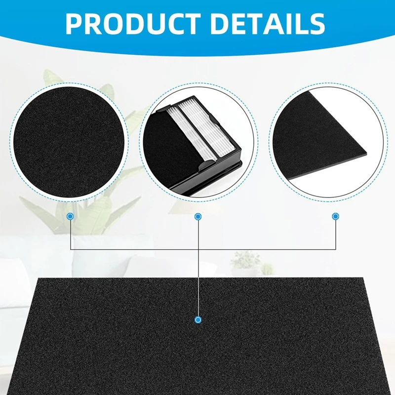 ABNO-HAPF600 Filtro HEPA di ricambio per filtro purificatore d'aria Holmes B - compatibile con HAPF8650 HAP615 HAP625 HAP650