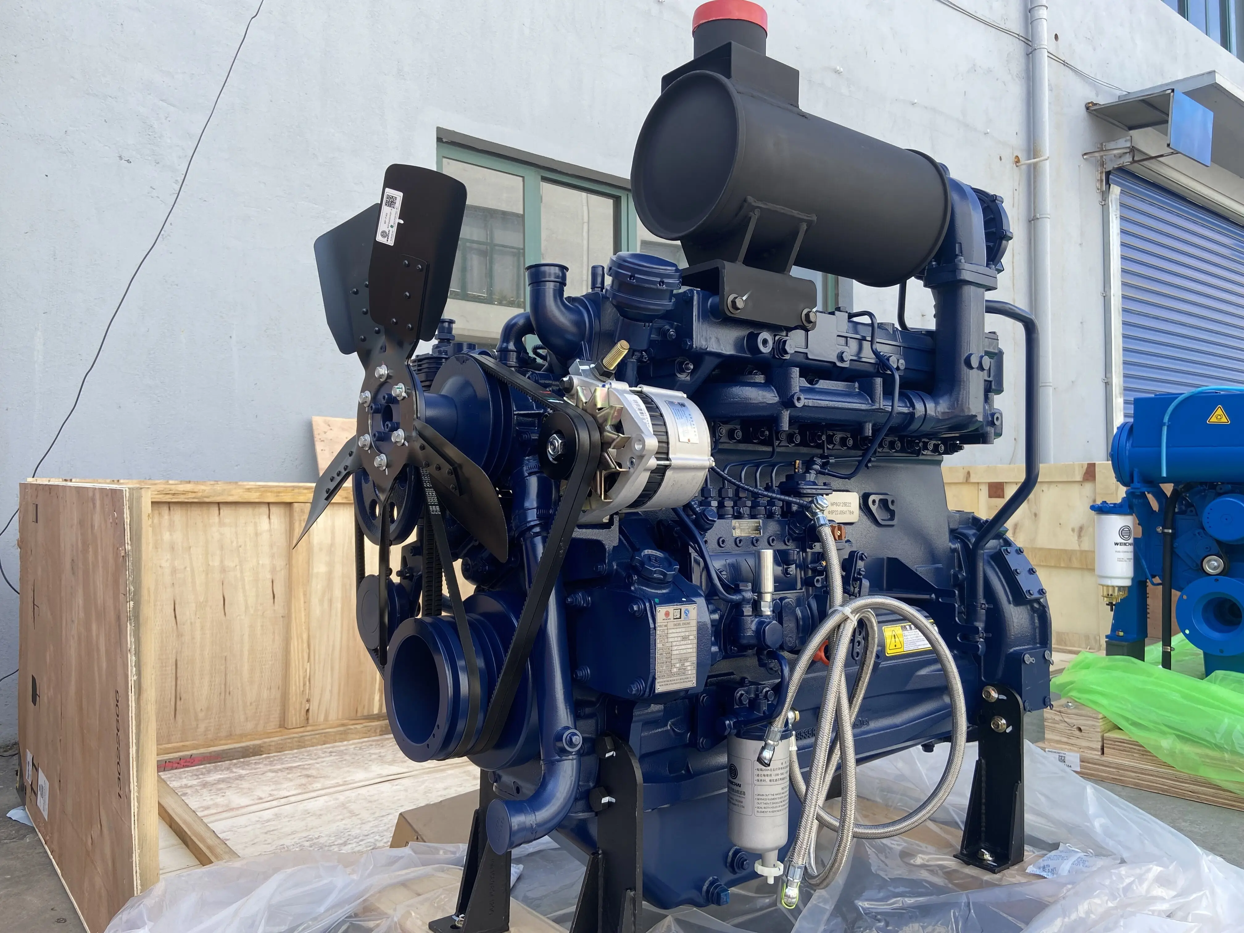WP6G150E331 Construction Diesel Engine 110kW 147HP 2000rpm Turbo Industrial Engine For Pump Agricultural Equipment