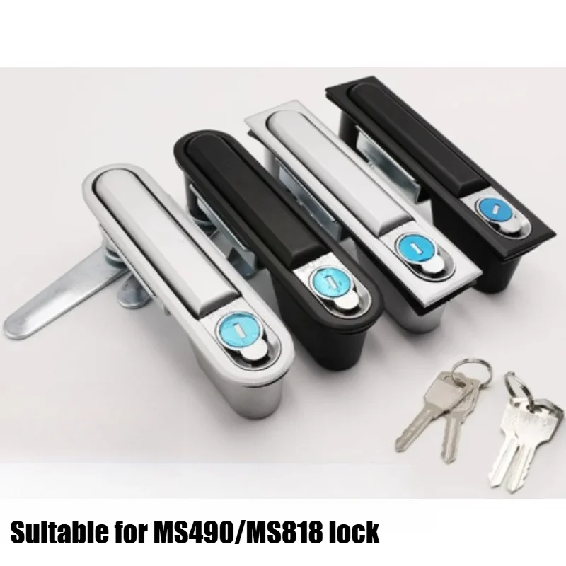 Cabinet Lock Electric Cabinet Door MS490 Black Distribution Box Switchgear Door Lock