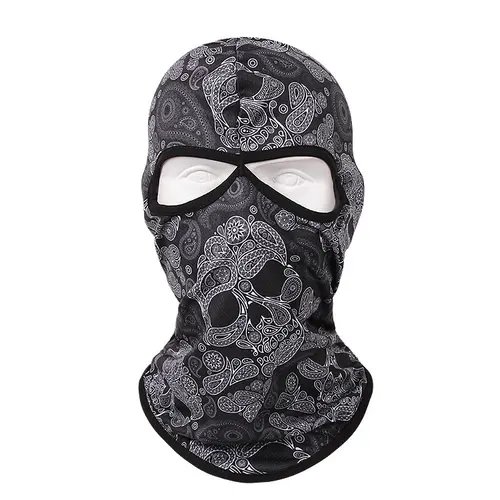 Ski Mask 2 Hole Windproof Balaclava Skull Full Face Mask Men Women Head Neck Warmer Face Cover Motorcycle Cycling Biker Hood Cap - Image 15