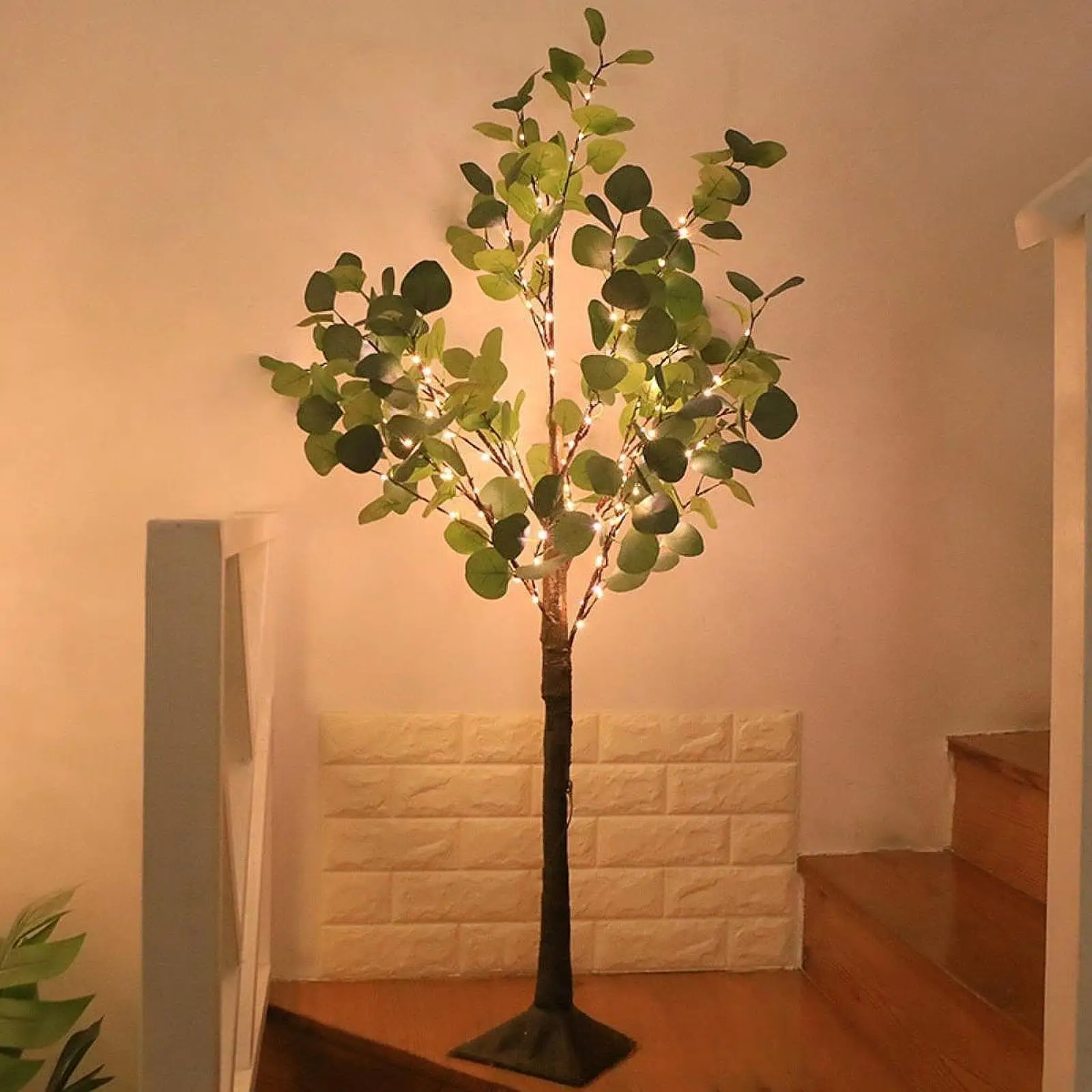 LED Tree Lamp Warm Gifts Artificial Tree Lamp for Room Decor Wedding Indoor