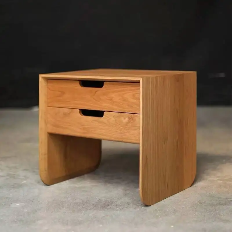 Nightstand Unique Bauhaus European Haus Modern Nordic Bedside Table Aesthetic Storage Nachtkastjes Slaapkamer Bedroom Furniture