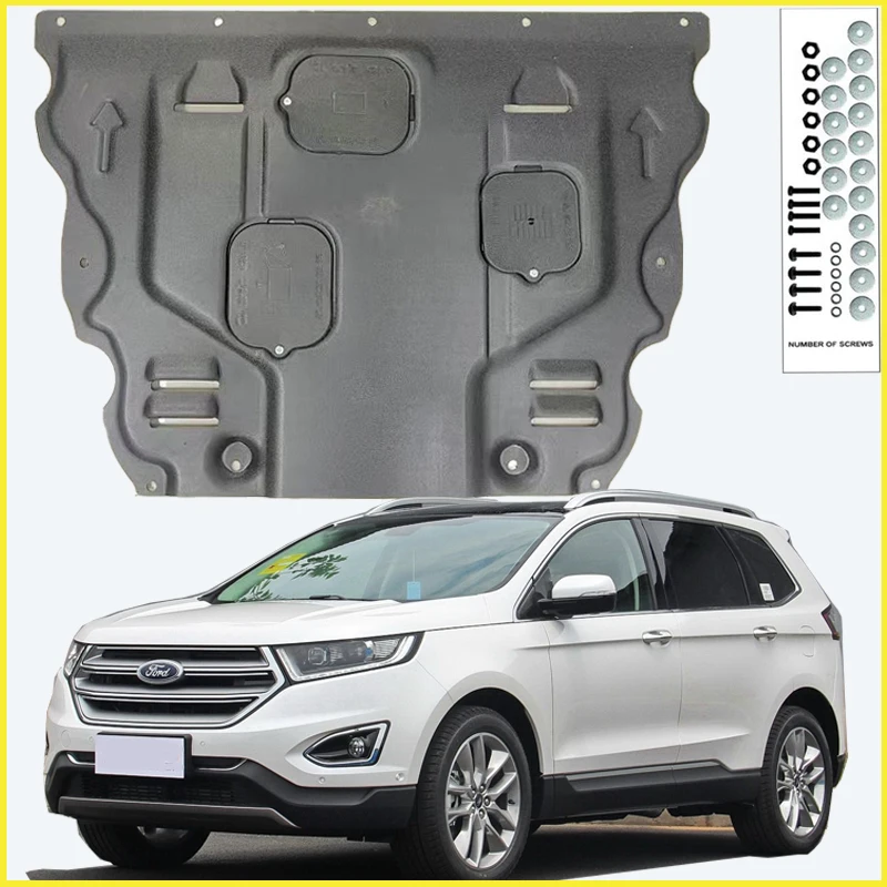

Для Ford EDGE 2015-2022 черная защитная пластина под двигателем, брызговик, крышка крыла, защита от брызговика