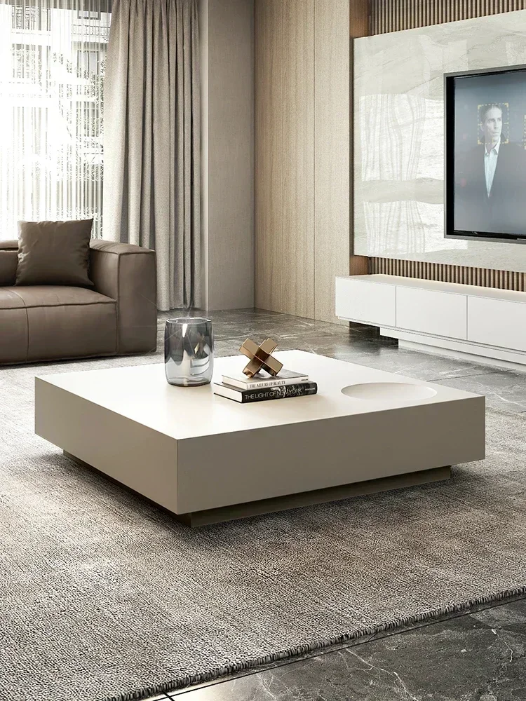 TAO Coffee Table Combination Modern Home Living Room Light Luxury Square Table