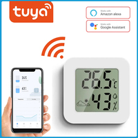 Tuya Bluetooth Smart Temperature Humidity Sensor LCD Display Thermometer Mini Smart Electric Hygrometer APP Remote Control Home