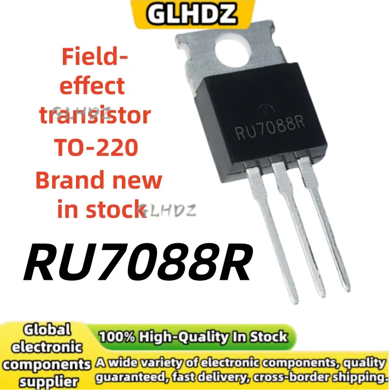 100%New and Quality 10PCS-20PCS-50PCS RU7088R TO-220 Field-effect transistor in stock