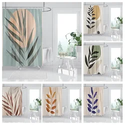 Waterproof fabric shower curtains Bathroom curtain accessories 180x200 Bath curtain for shower 240*200 nordic boho decoration