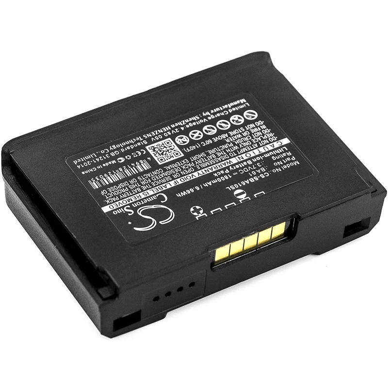 3.7V 1800mAh/2200mAh Wireless Headset Battery BA 61, 56429 701 098, 504703, B61 for Sennheiser SK9000 Bodypack Transmitters