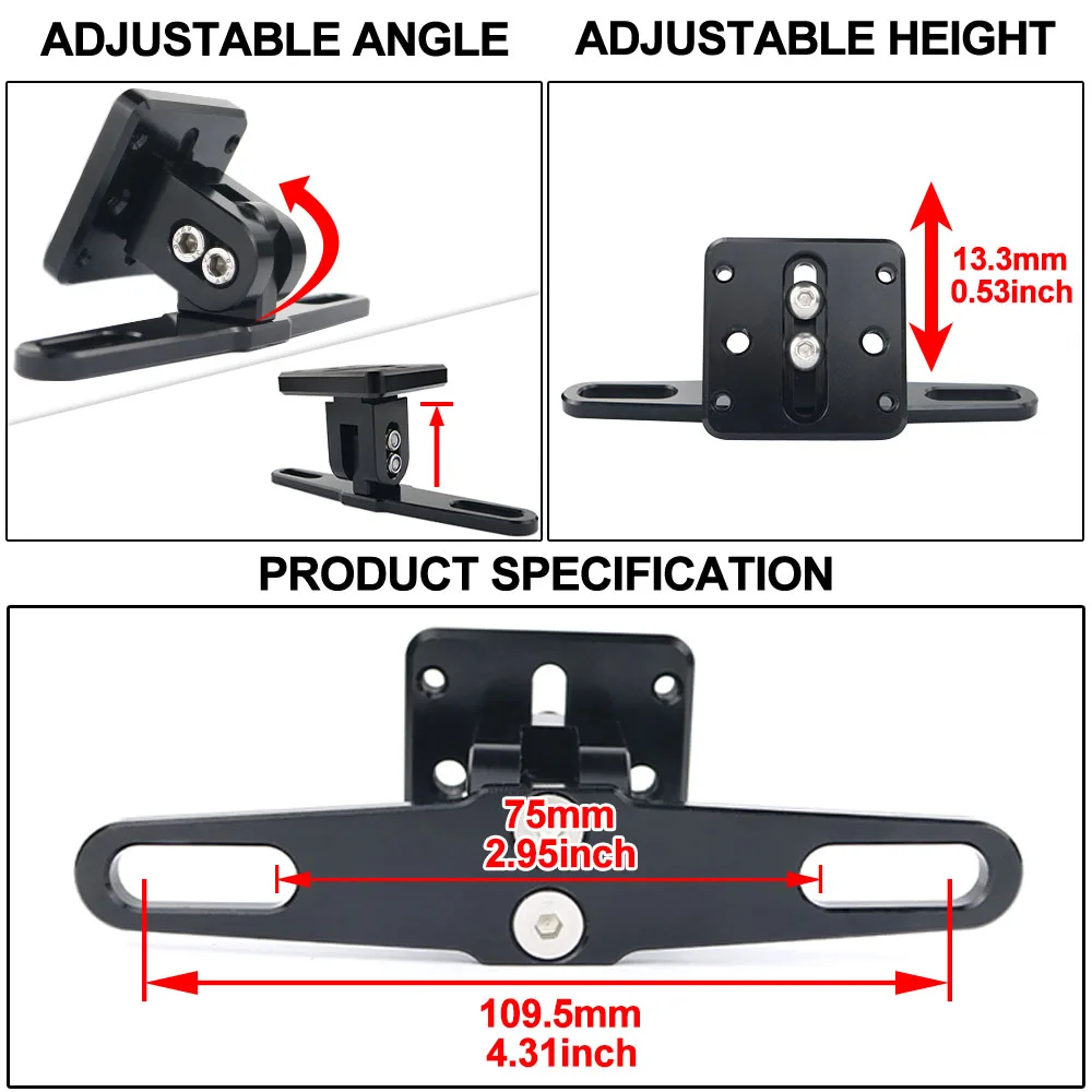 For Honda NC700S/X NC750S/X Grom MSX125 VFR1200X CRF1000L CTX700 XL750 Transalp Motorbike GPS Holder Navigation Mount Bracket