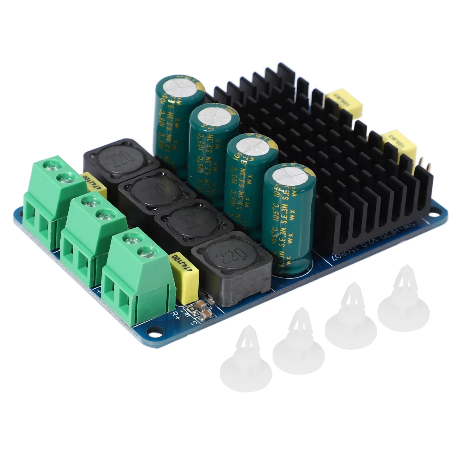 Tda7498 2-канальный цифровой стереоусилитель мощности 2X100 Вт постоянного тока 8-32 В-POS