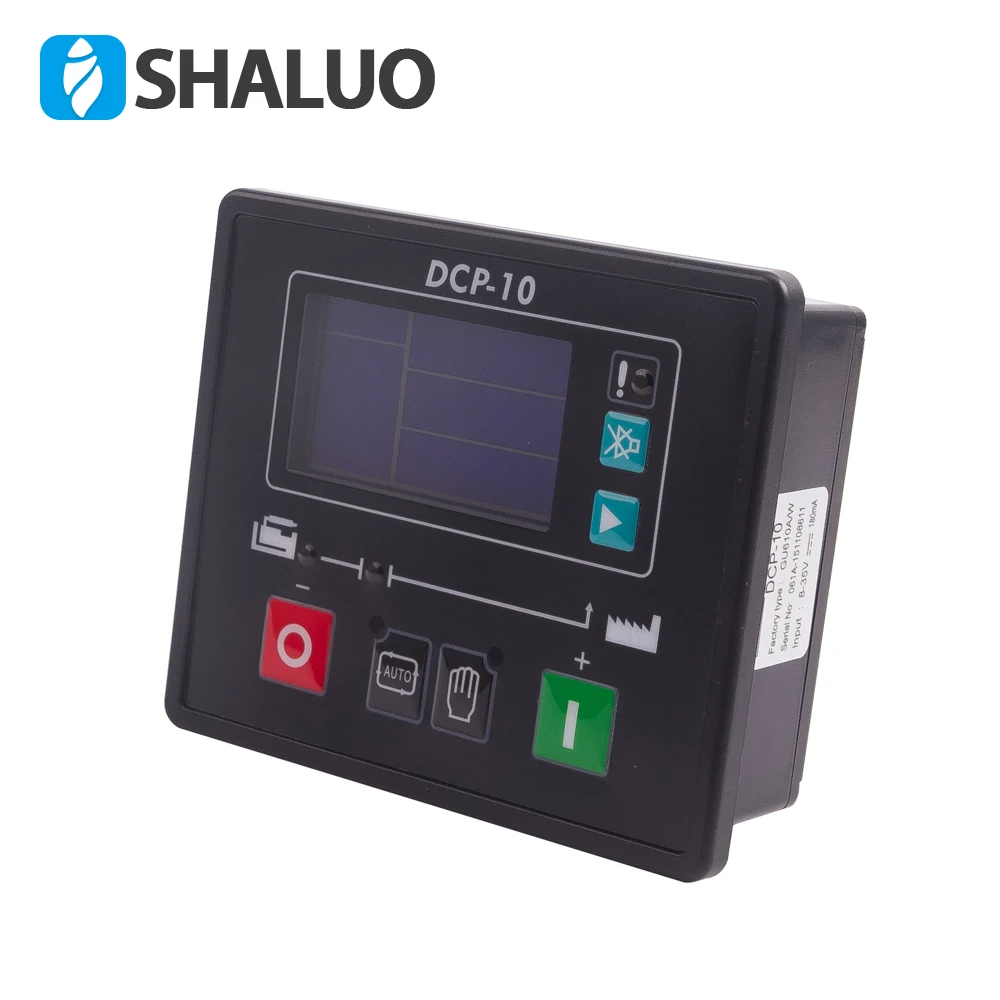 Compatible Wilson DCP-10 Auto Start  Generator Controller Module Diesel Engine Control Panel Unit LCD Display Replace GU610A