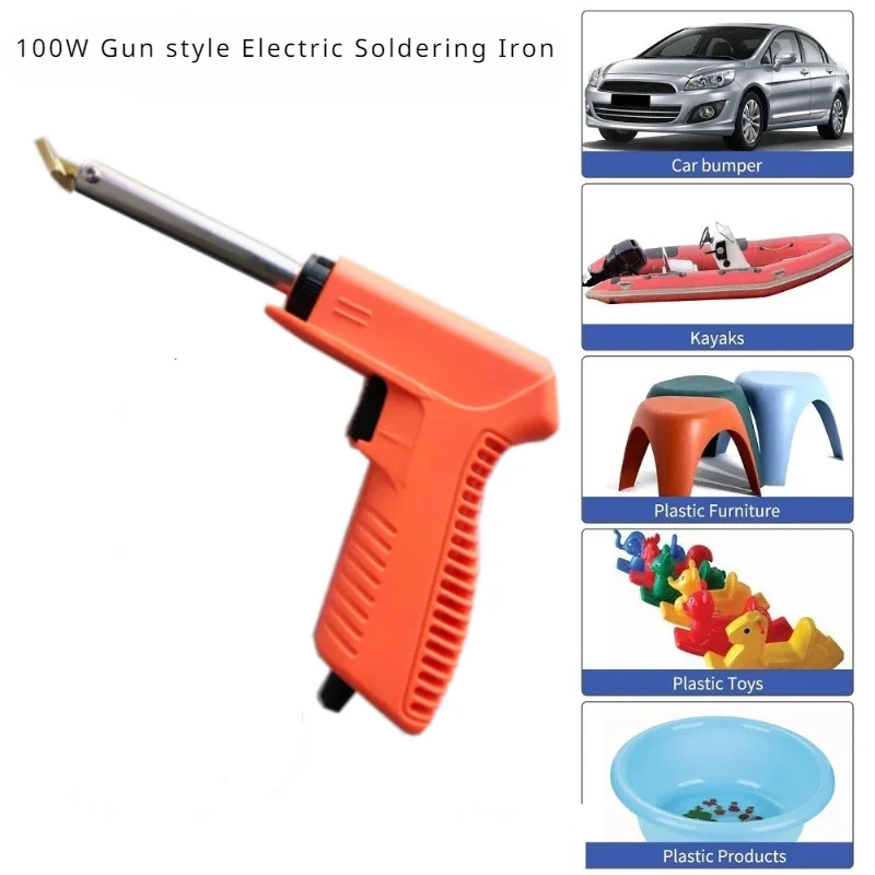 High and Low Temperature Handheld Fast Heating Plastic Welding Machine 100W Car Bumper Repair Tool