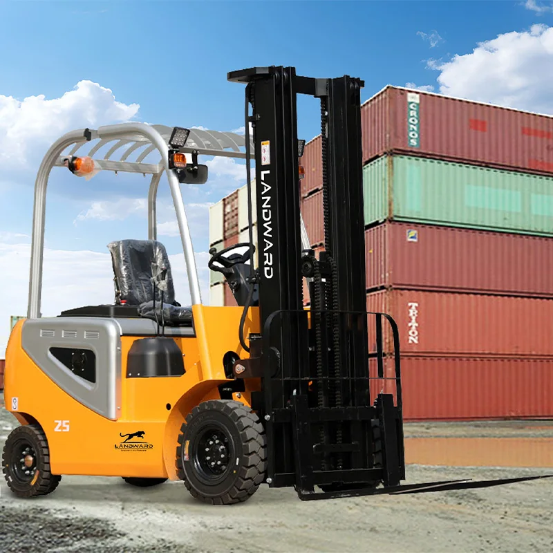 Fully Automatic 2.5 Ton Container Handling Vehicle New Energy Small Electric Forklift For Sale Home Use Mini Forklift Customized