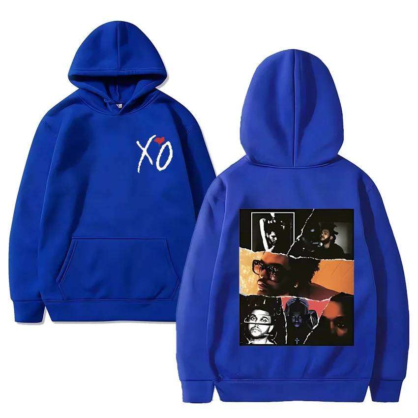 Retro The Weeknd Graphics Hoodie 2023 Men Women Autumn Winter Hip Hop Oversized Fleece Long sleeve Unisex pullover Sweatshirt