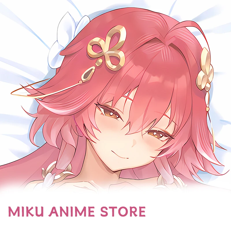 Dakimakura Anime Wuthering Waves Changli Double-Sided Print Pillowcase Life-Size Body Pillow Cover