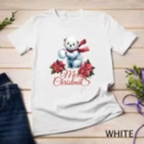 Winter Wonderland Polar Bear Friend Funny Christmas Shirt Unisex T shirt