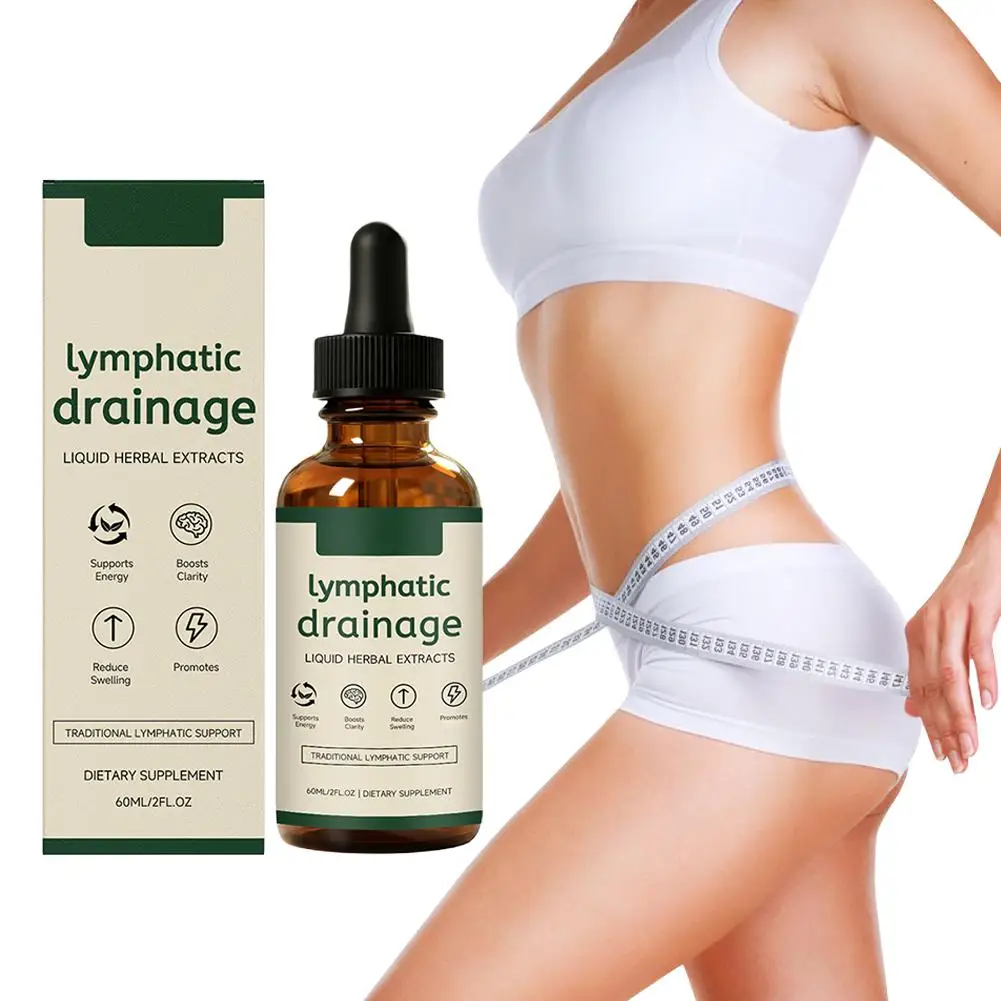 Gentle Natural Herbal Body Care Drops Fast Absorb Liquid Formula Reduce Fluid Retention Refresh Body Comfort Light Weight