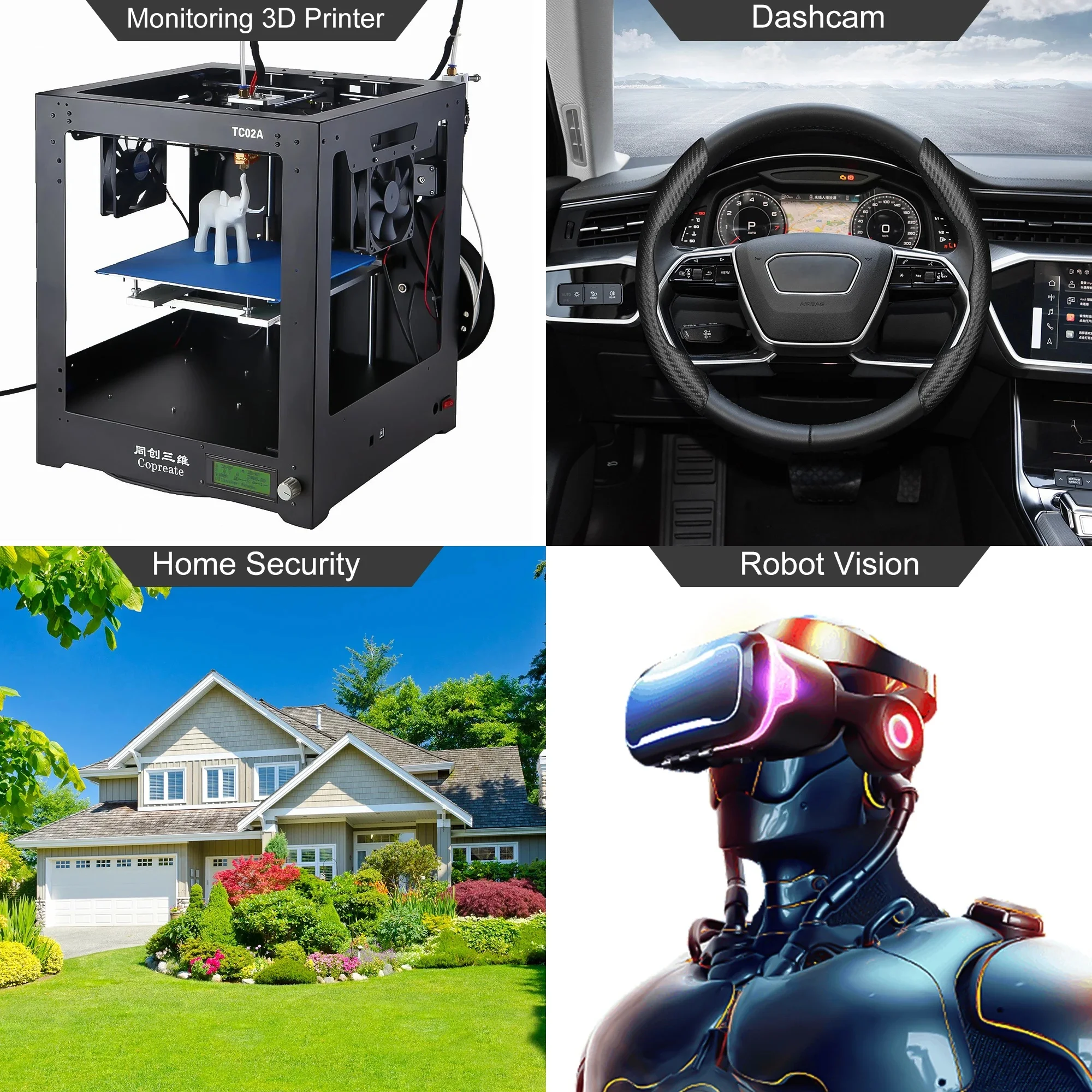 Module de caméra USB grand Angle SVPRO avec objectif Fisheye 170 degrés, caméra 960P à faible éclairage 0,01lux pour Machine industrielle