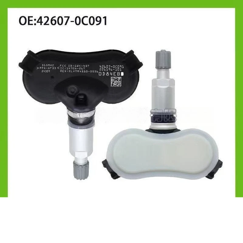 

42607-0C091 1/4pcs TPMS Tire Pressure Monitor Sensor for Toyota Tundra RAV4 Sienta Highlander 315MHz 426070C091
