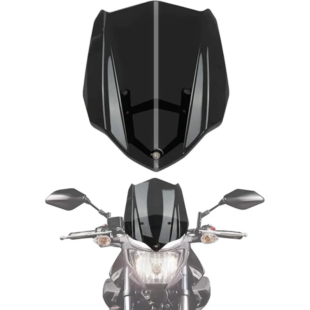 Motorcycle  Windshield WindScreen Double Bubble with Mounting Bracket For Yamaha MT-03 MT03 2016 2017 2018 2019 Accessories