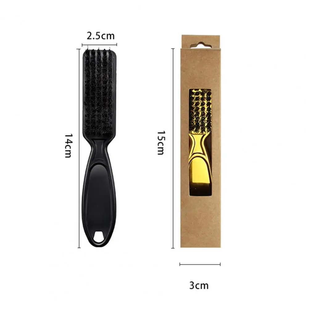 

Useful Barbers Brush Easy to Hold Hair Brush Compact Hair Modeling Brush Skin-friendly