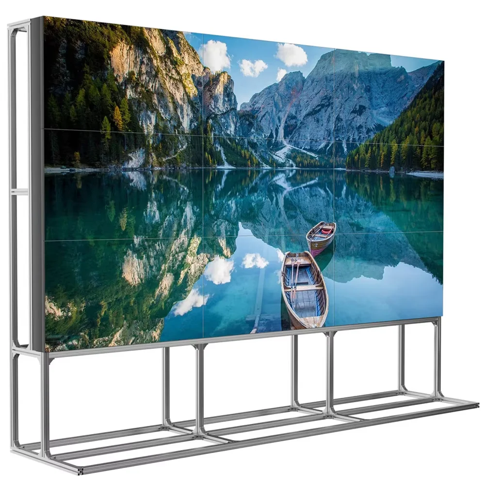 

Tv Studio Video Wall Digital Display Splicing Screen 4k Controller 55 Inch Hd Indoor 2x2 3x3 Advertising Player Lcd Video Walls
