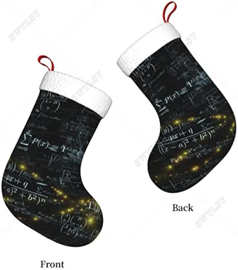 Operations Research Christmas Stocking Holiday Decoration Fireplace Hanging Sock 18 Inches Stockings