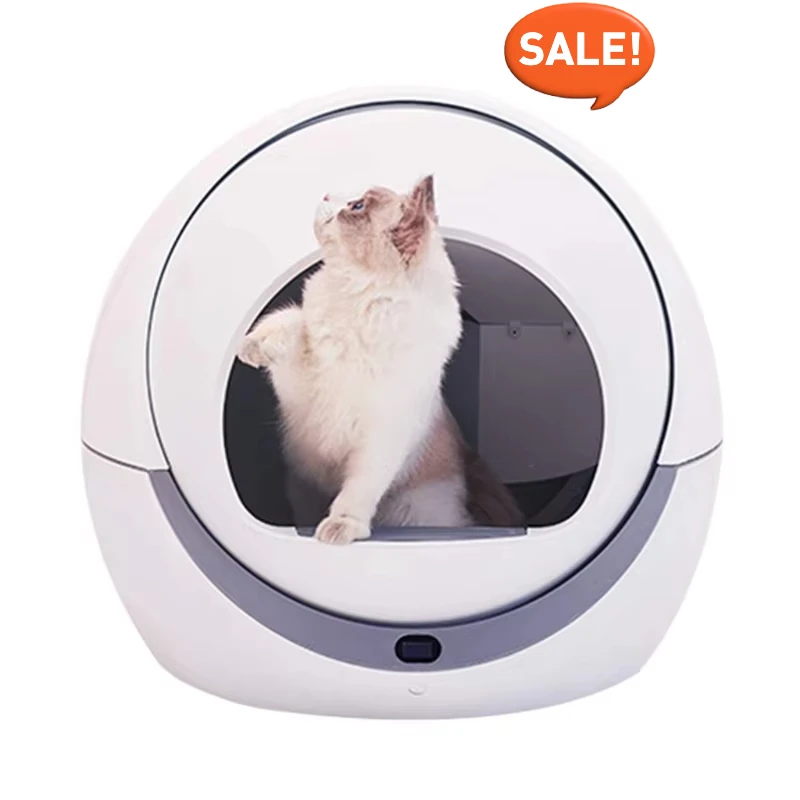 

Petree Smart Automatic Self Cleaning Cat Litter Box App Large Safe Cat Toilet Lettiera Autopulente Automatica Gatto Pet Iterm