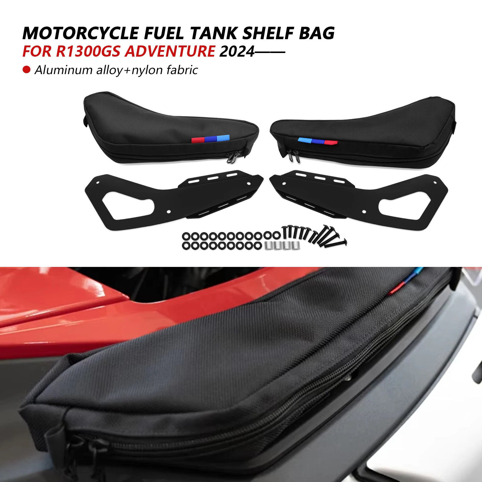 

For R 1300 GS ADV R1300GSA R1300GS Adventure 2024 2025 Fuel Tank Bag Tank Tray Bag Side Tank Rack Bags Tool Bag New accessories