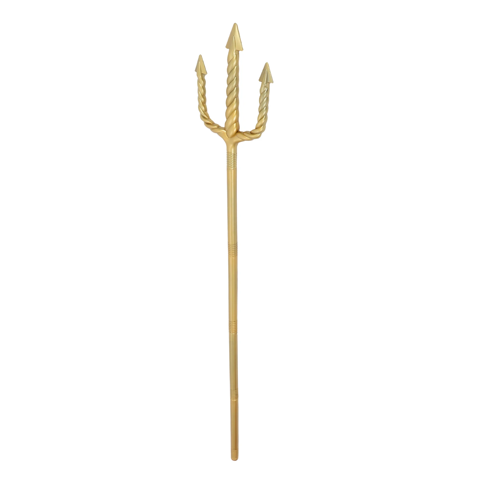 

Trident Prop Demon Pitch Fork Simulation Plastic Halloween Accessories Black Lightweight Easy Clean Stage Party Cosplay Props