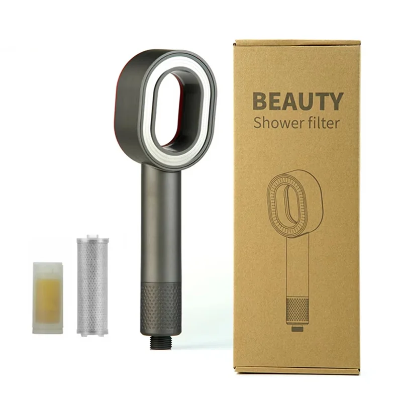 

A84X-Ароматическая насадка для душа с фильтром из углеродного волокна Красота насадка для душа для ухода за волосами и кожей насадка для душа