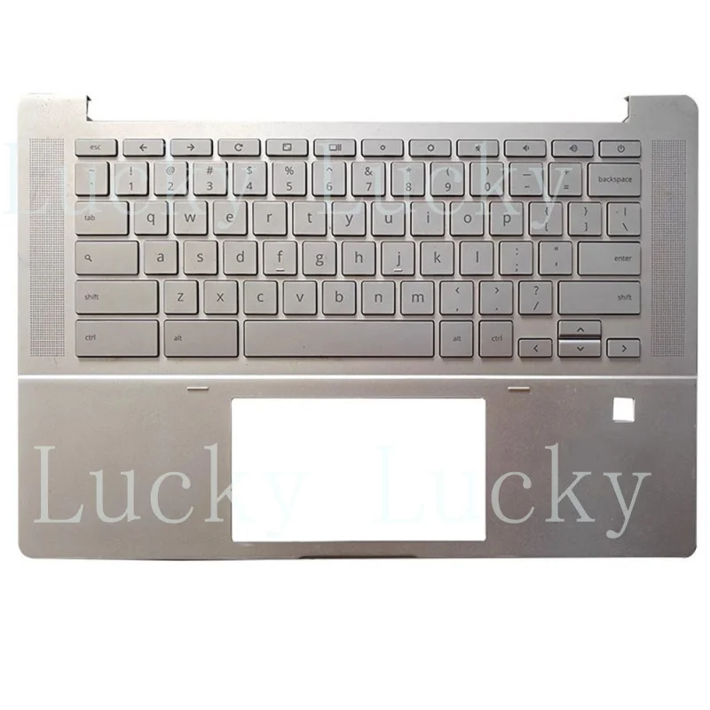 

f US Keyboard&PalmRest For HP Pro C640 Chromebook M03451-001 with backlit Silver