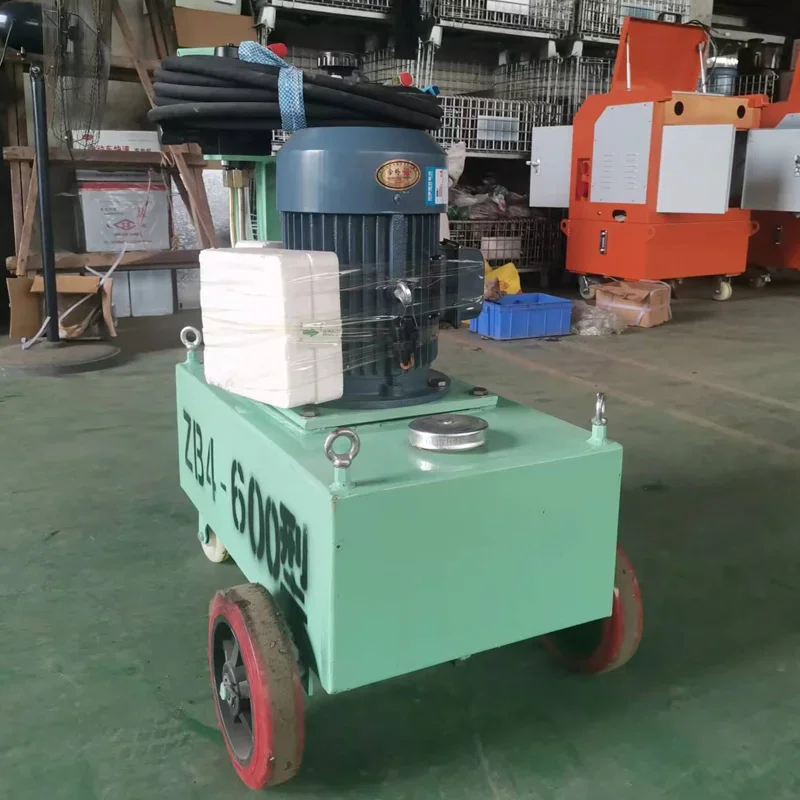 Factory Concrete Portable Super High Pressure Hydraulic Electric Oil Pump for Prestressing