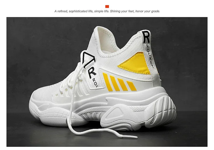Herren-Schuhe mit verstecktem Absatz, atmungsaktive Sneaker, versteckte Absätze, erhältlich in den Höhen 8 cm und 6 cm, optional erhöhte Absatzhöhe, sportliche Schuhe für Männer, die größer wirken lassen. – Detail 23