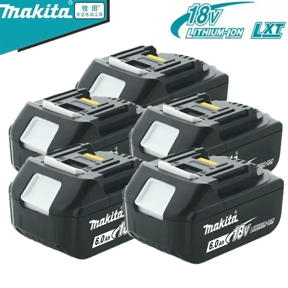 

Genuine 18V 6Ah for Makita Battery Power Tools Li-ion Replacement LXT BL1850 BL1840 BL1860 for 18 V Screwdriver with BMS TPCELL