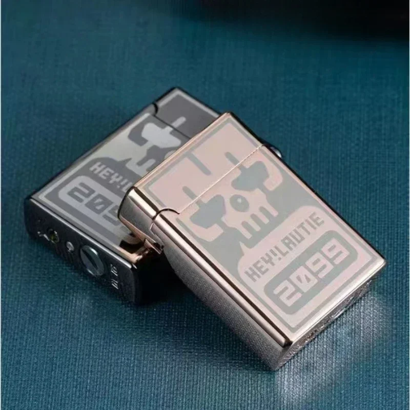 Gas Lighters Are Popular, Creative Forward Roll Ignition, Windproof, Electronic Induction Direct-induction Lighters