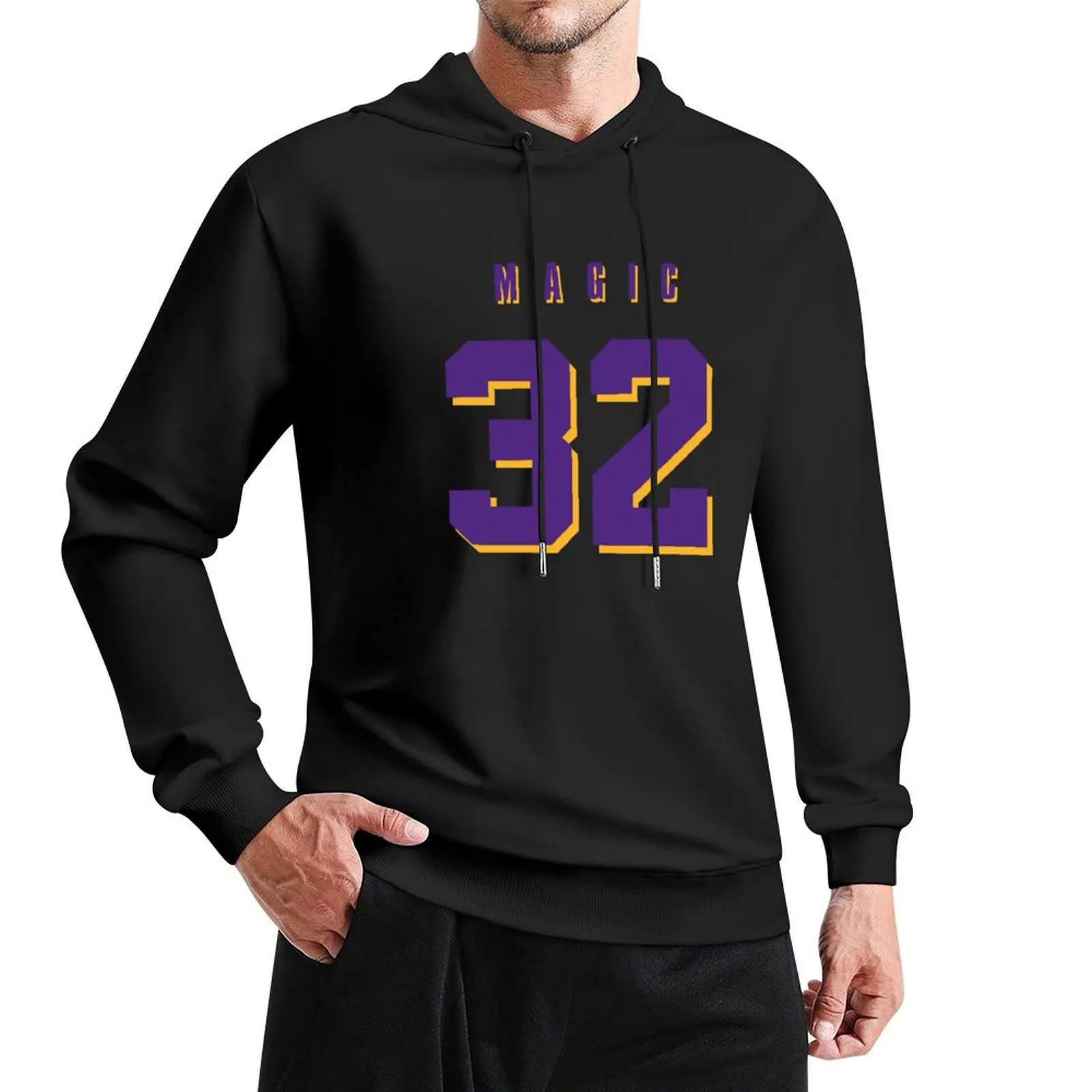 MAGIC Jersey No. 32 Showtime Pullover Hoodie men's coat new features of hoodies & sweatshirts