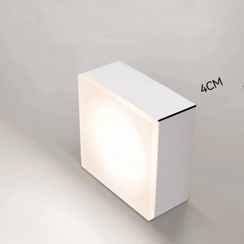 Superfície ultra-fina montado cubo led teto downlight 5w 10w 12w quadrado luz de ponto iluminação interior para sala de estar cozinha casa