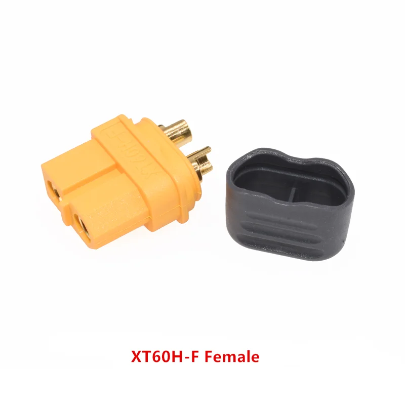 Macho para Fêmea Plug Cabo de Extensão, Adaptador de Bateria, Conversor, Power Connect, 10cm, 20cm, 30cm, 12AWG, 16AWG, XT60H