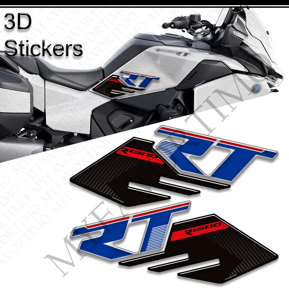 

Аксессуары для мотоциклов, защитные чехлы для топливного бака, водонепроницаемые 3D наклейки из смолы, комплект для BMW R1300RT R1300RT R1300 2025 2026