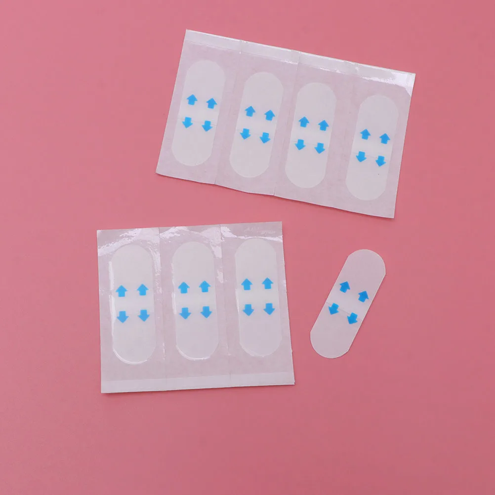 3 juegos de 3 juegos de parches de elevación en forma de V para mujeres cintas de Estiramiento facial reducción de barbilla doble pegatinas musculares cinta facial Invisible