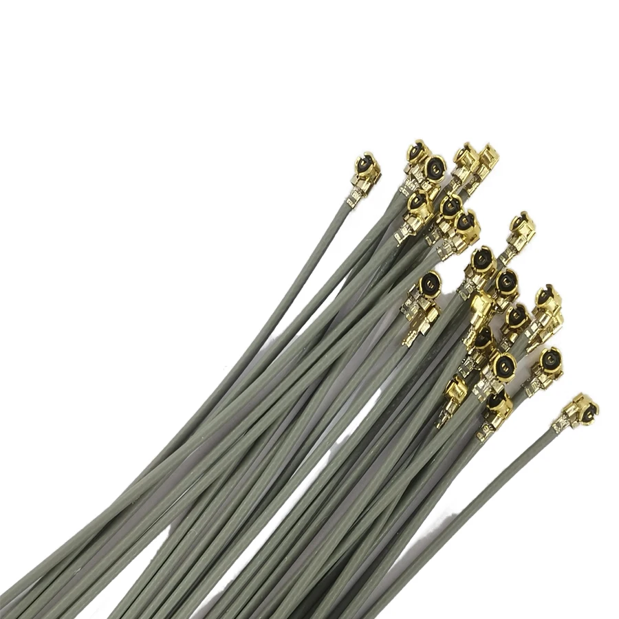 100PCS/Lot U.FL Female RF Extension Pigtail Cable Single-Head Adapter Connector Welding-Type 1.13 15CM