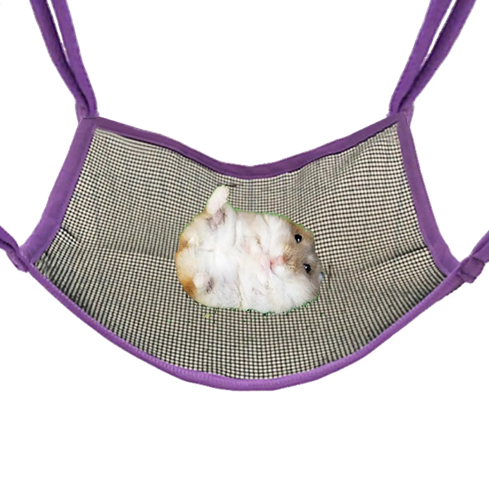 

Small Animal Hammock Pet Hammock Breathable Chew-Proof Nest Climbing Exercising for Enrichment Hiding Exploring Activities