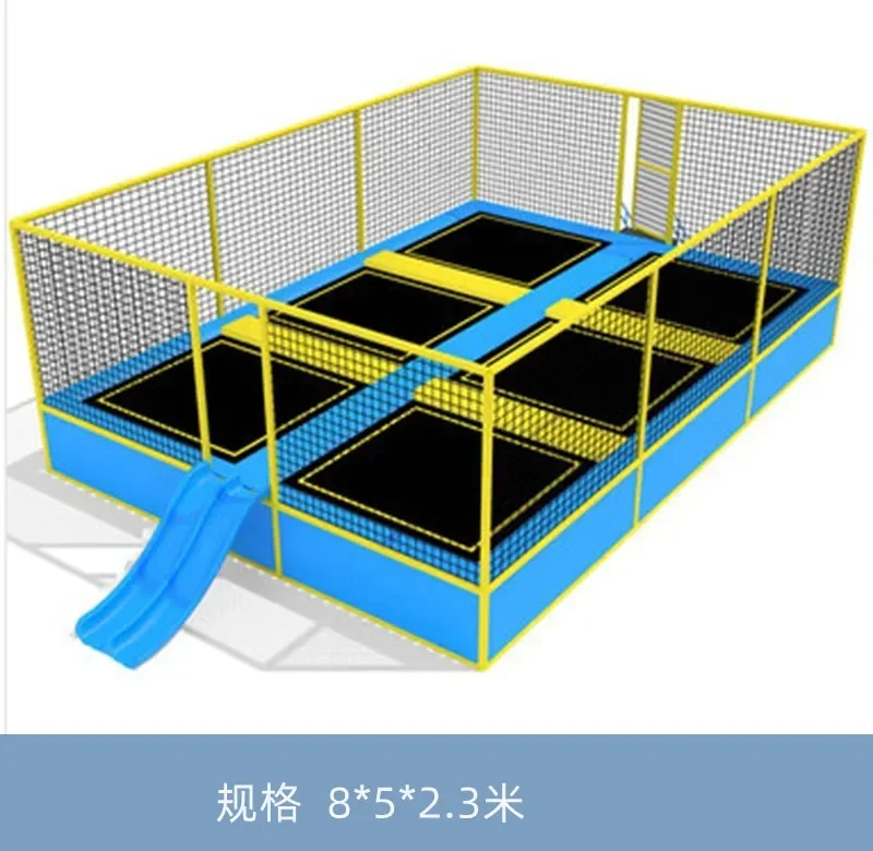 Outdoor Large Adult Trampoline TikTok Park Trampoline with Fence