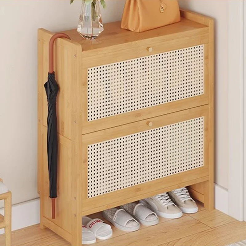 Modern Multilayer Shoe Cabinets Nordic Bamboo Simple Decor Shoe Rack Luxury Organizer Armarios De Dormitorio Hallway Furniture